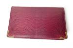 Cartier Brieftasche, rot